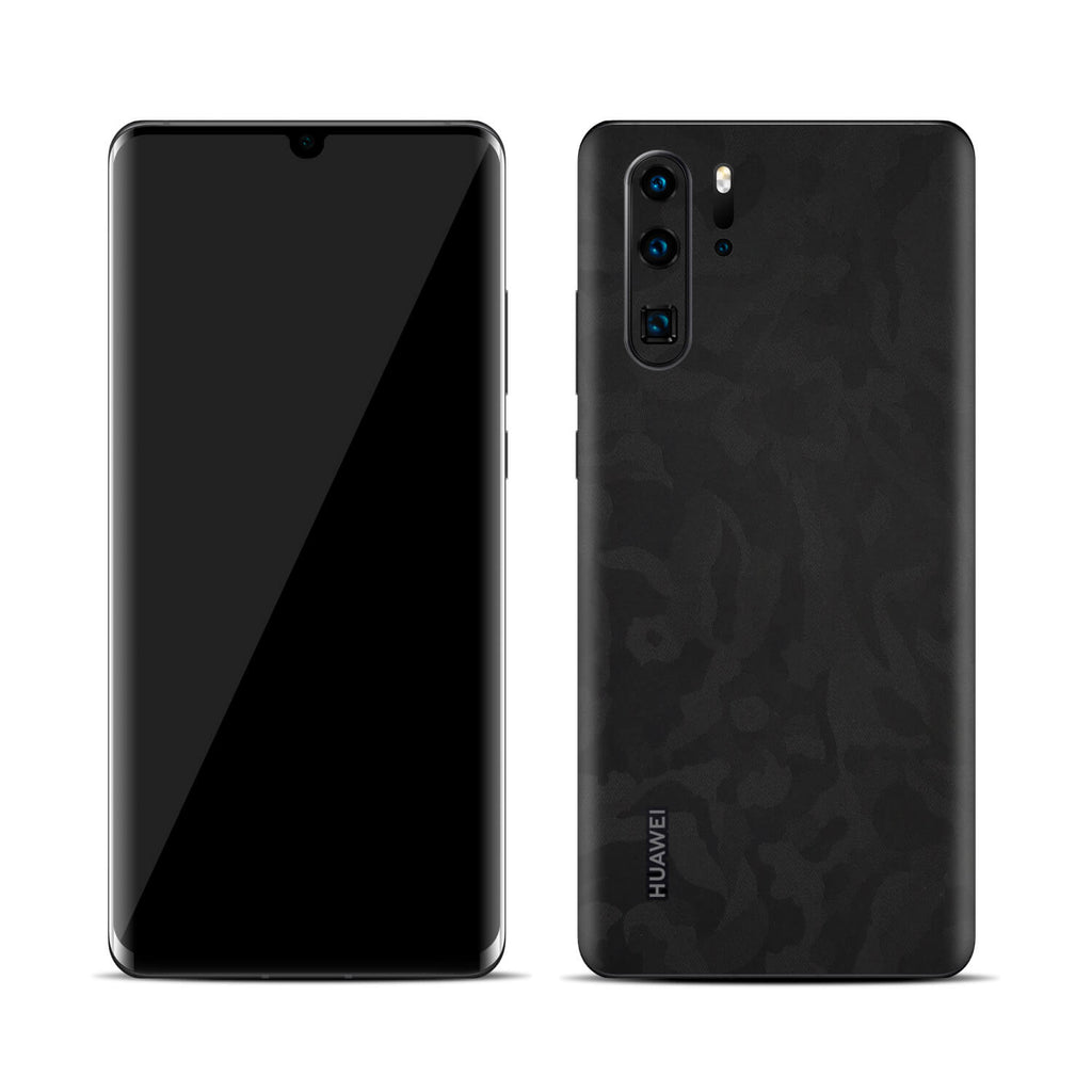 Huawei P30 Pro Black Camo Skins