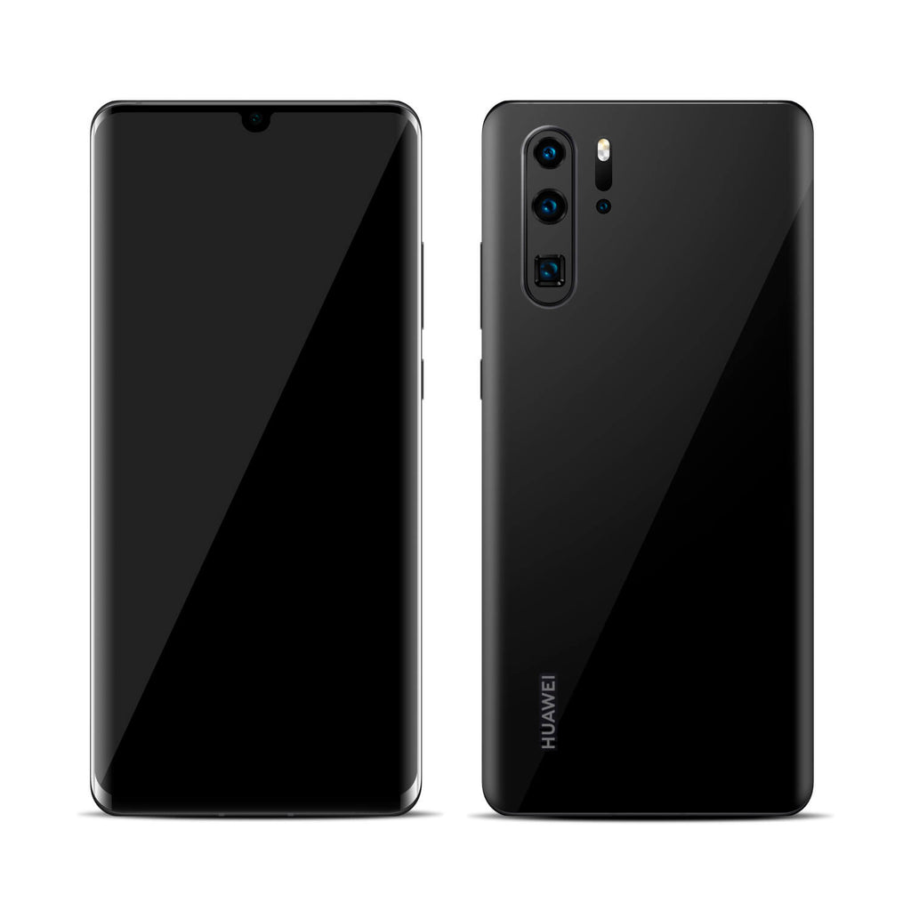 Huawei P30 Pro Black Gloss Skins