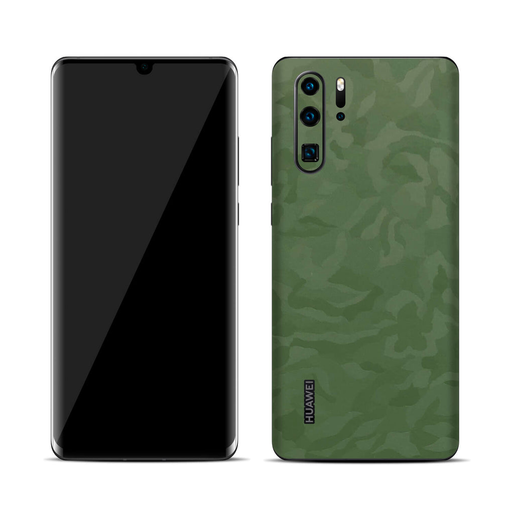 Huawei P30 Pro Green Camo Skins