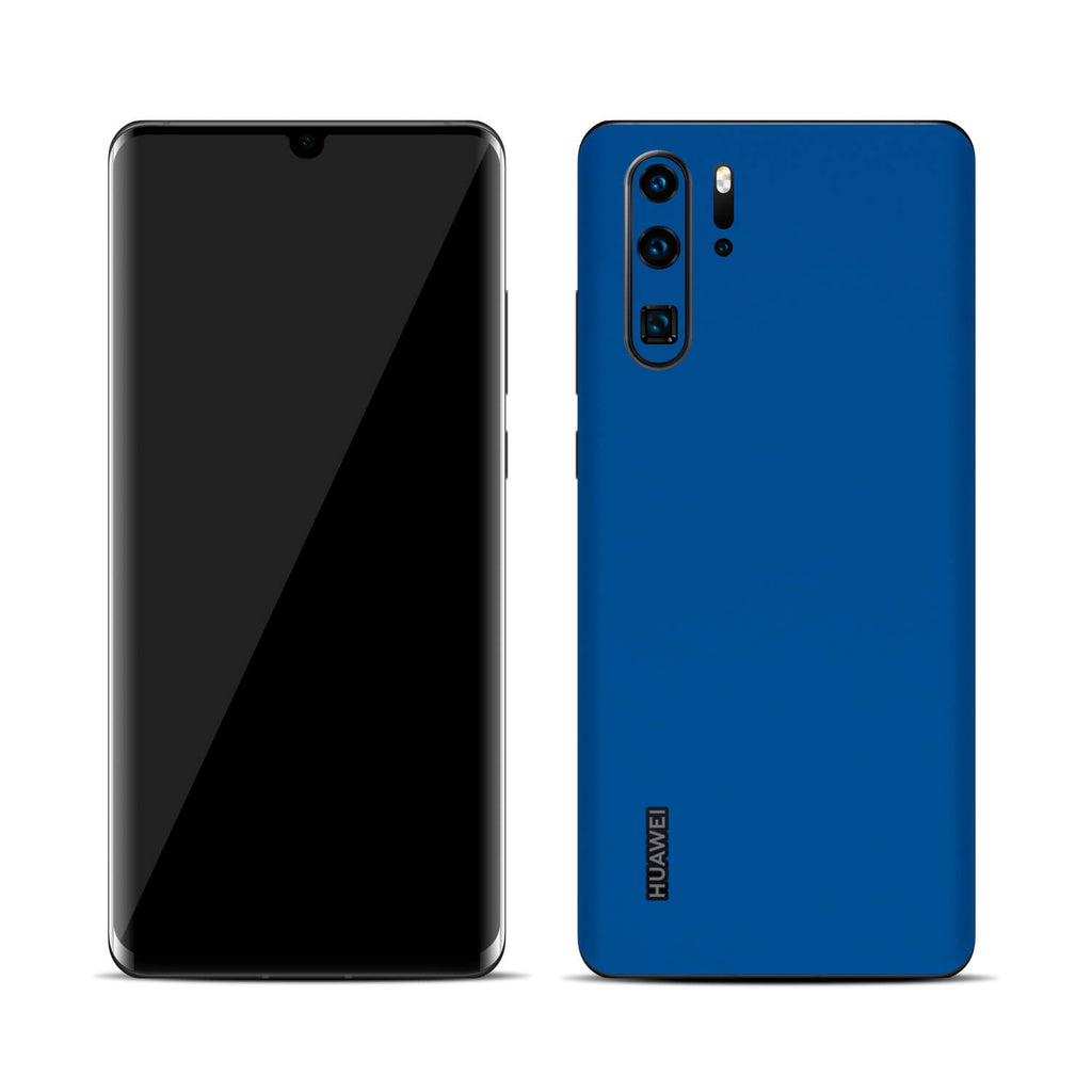 Huawei P30 Pro Textured Matt Royal Blue Skins