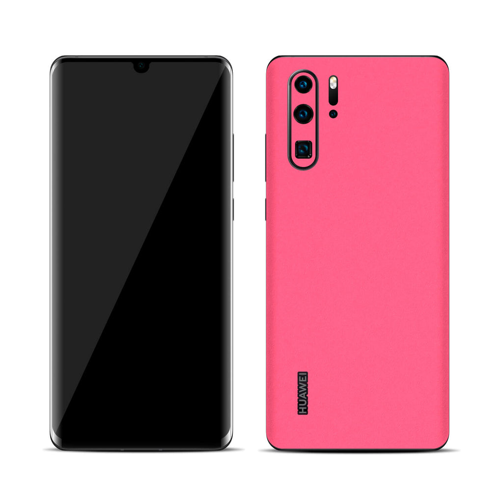 Huawei P30 Pro Textured Matt Pink Skins