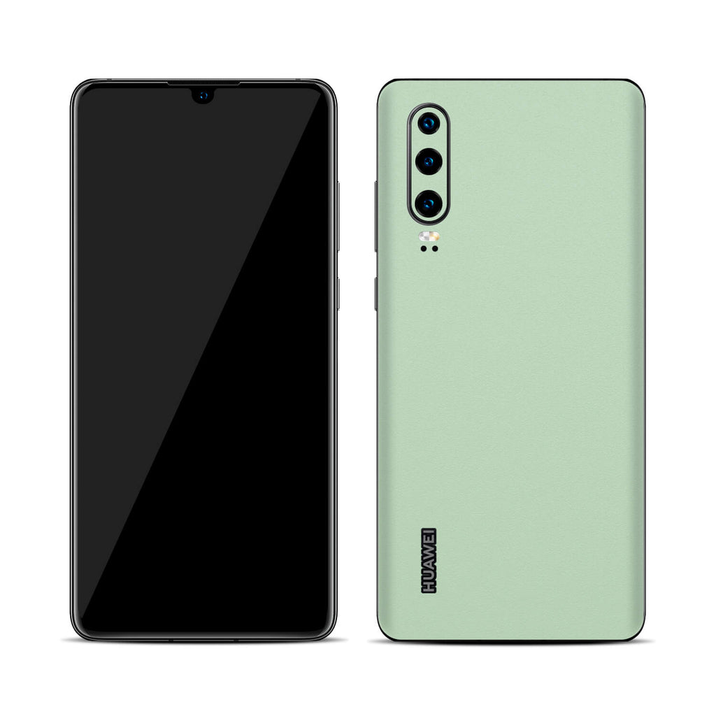 Huawei P30 Textured Matt Mint Skins
