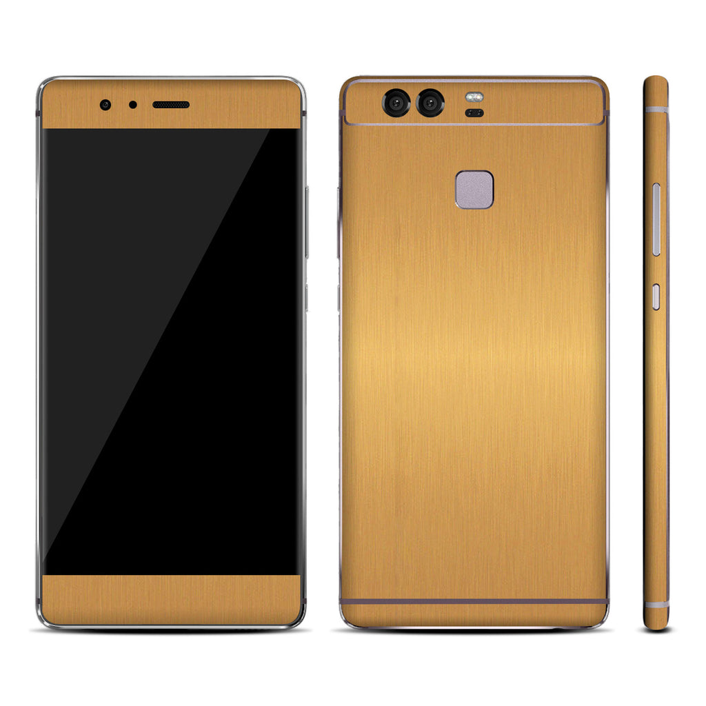 Huawei P9 Brushed Gold Skin
