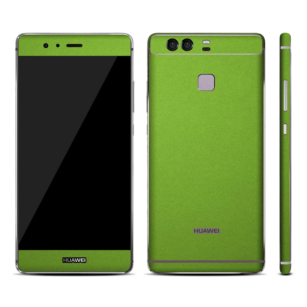 Huawei P9 Textured Matt Green Skins