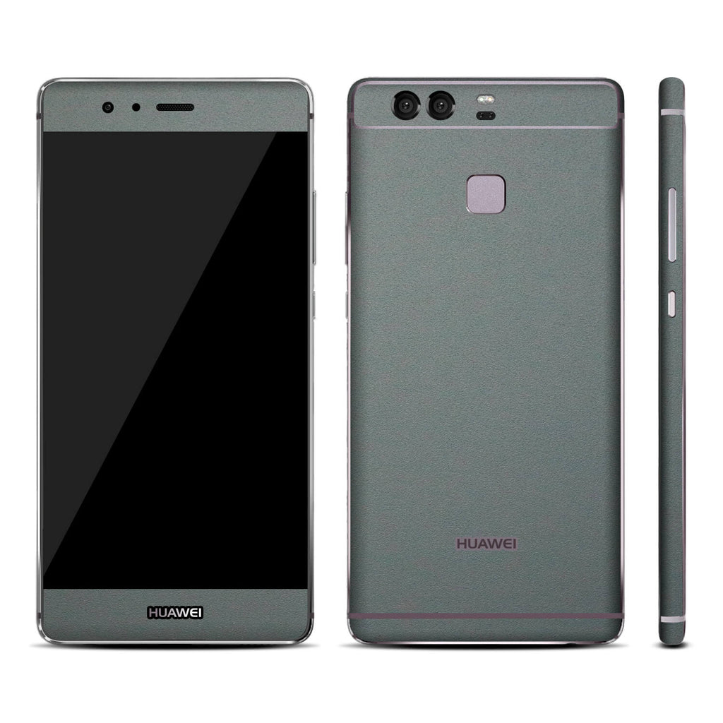 Huawei P9 Textured Matt Grey Skins
