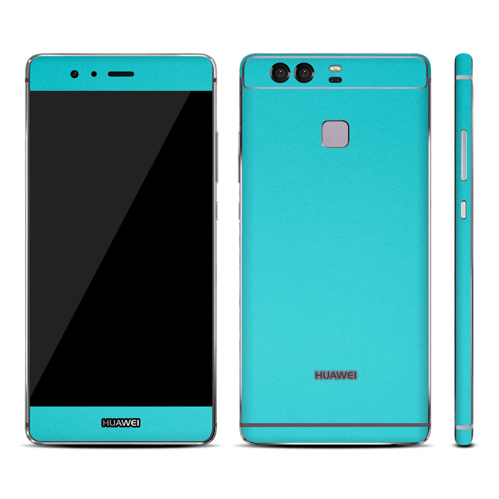 Huawei P9 Textured Matt Turquoise Skins