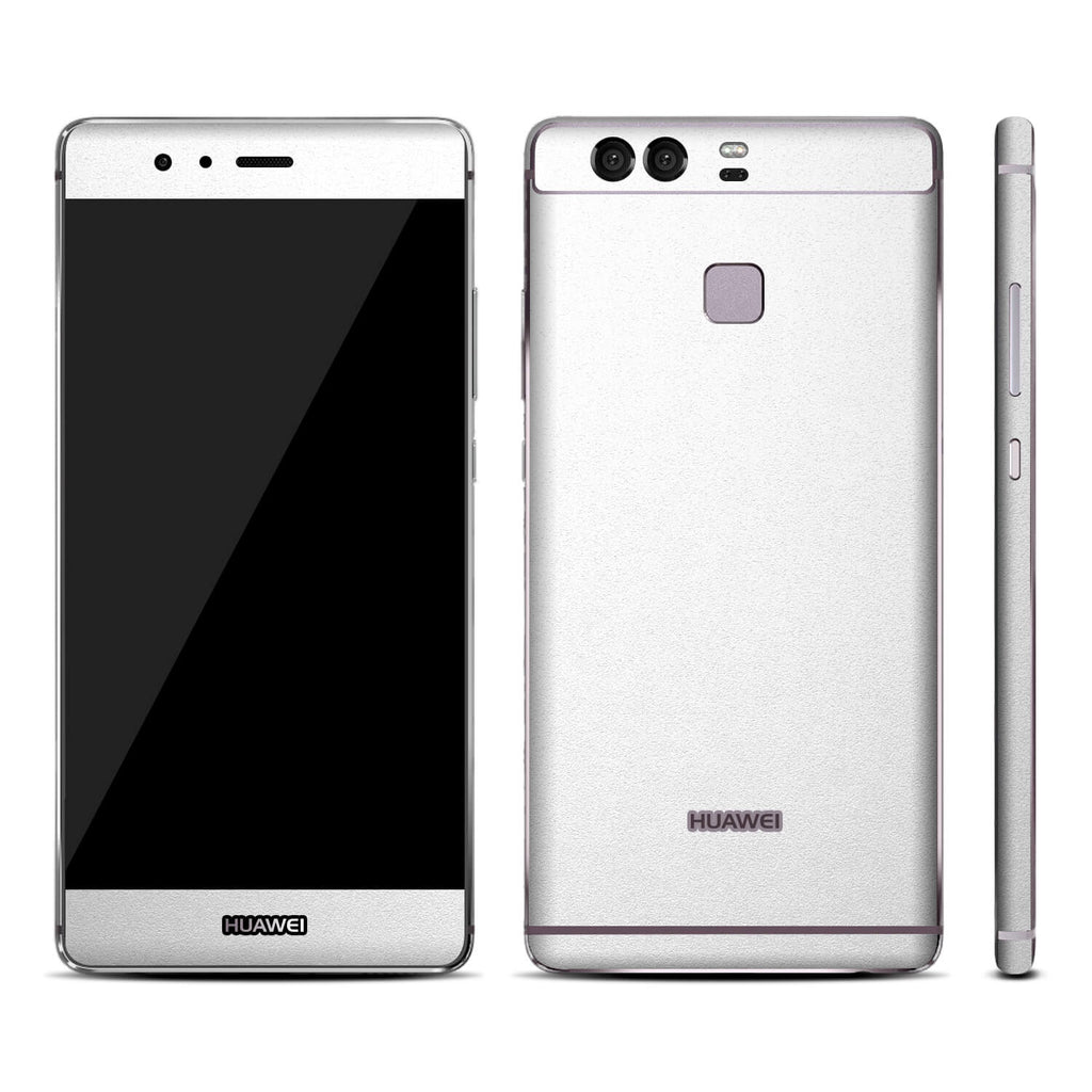 Huawei P9 Textured Matt White Skins