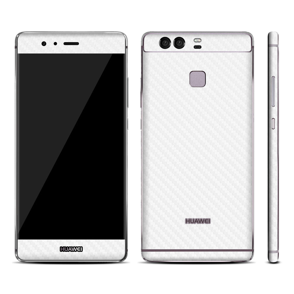 Huawei P9 White Carbon Fibre Skin