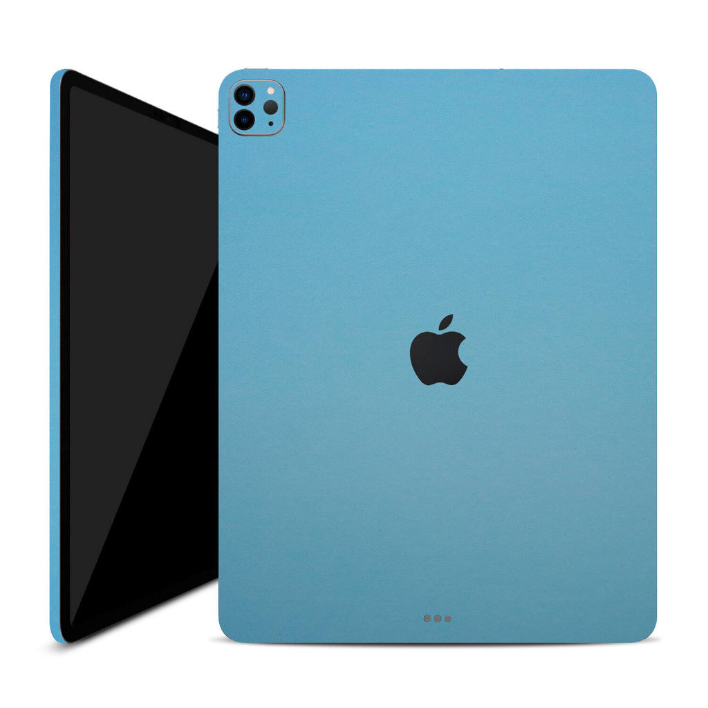 iPad Pro 12.9" (2020, Gen 4) Textured Matt Light Blue Skins