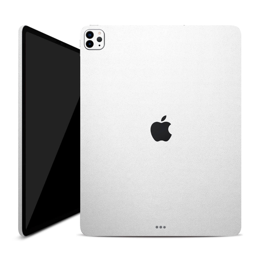 iPad Pro 12.9" (2020, Gen 4) Textured Matt White Skins