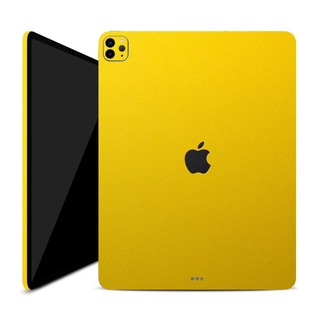 iPad Pro 12.9" (2020, Gen 4) Textured Matt Yellow Skins