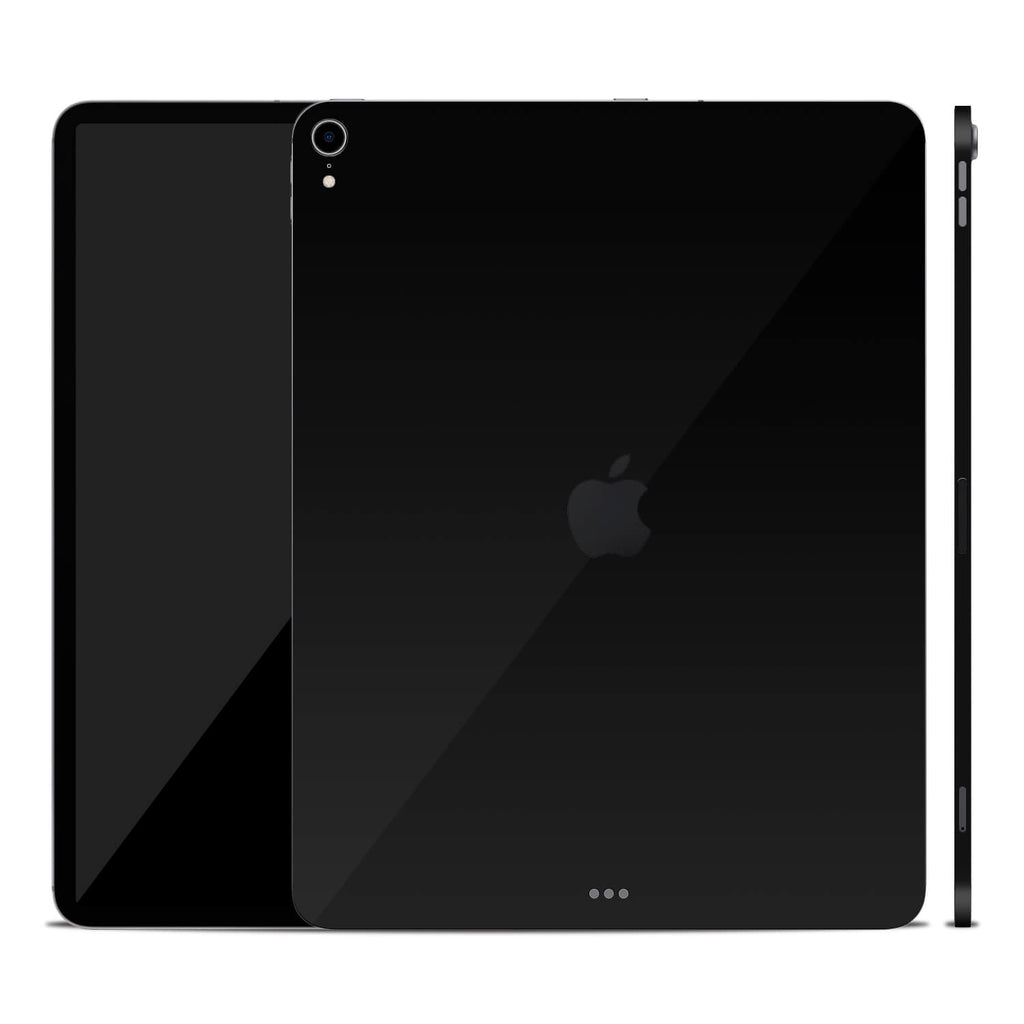 iPad Pro 12.9" (2018, Gen 3) Black Gloss Skins