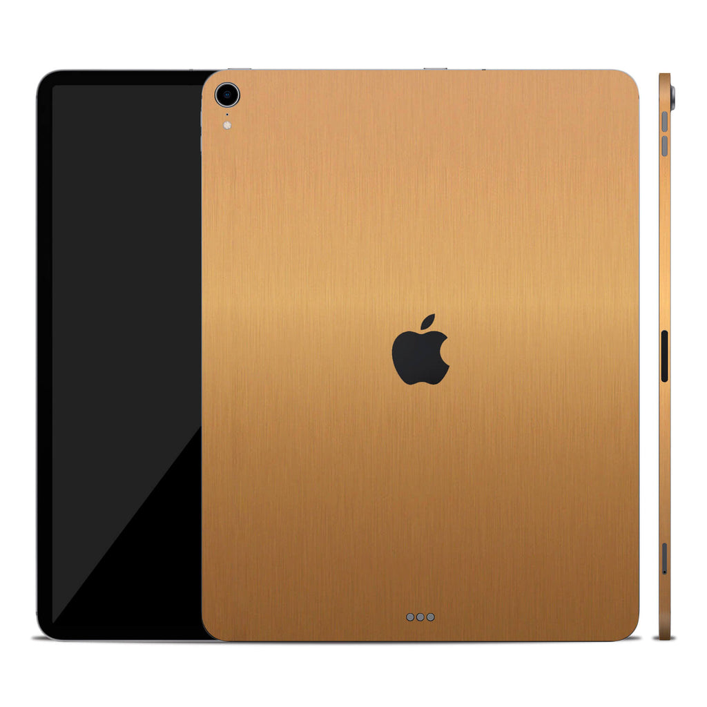 iPad Pro 12.9" (2018, Gen 3) Brushed Gold Skins