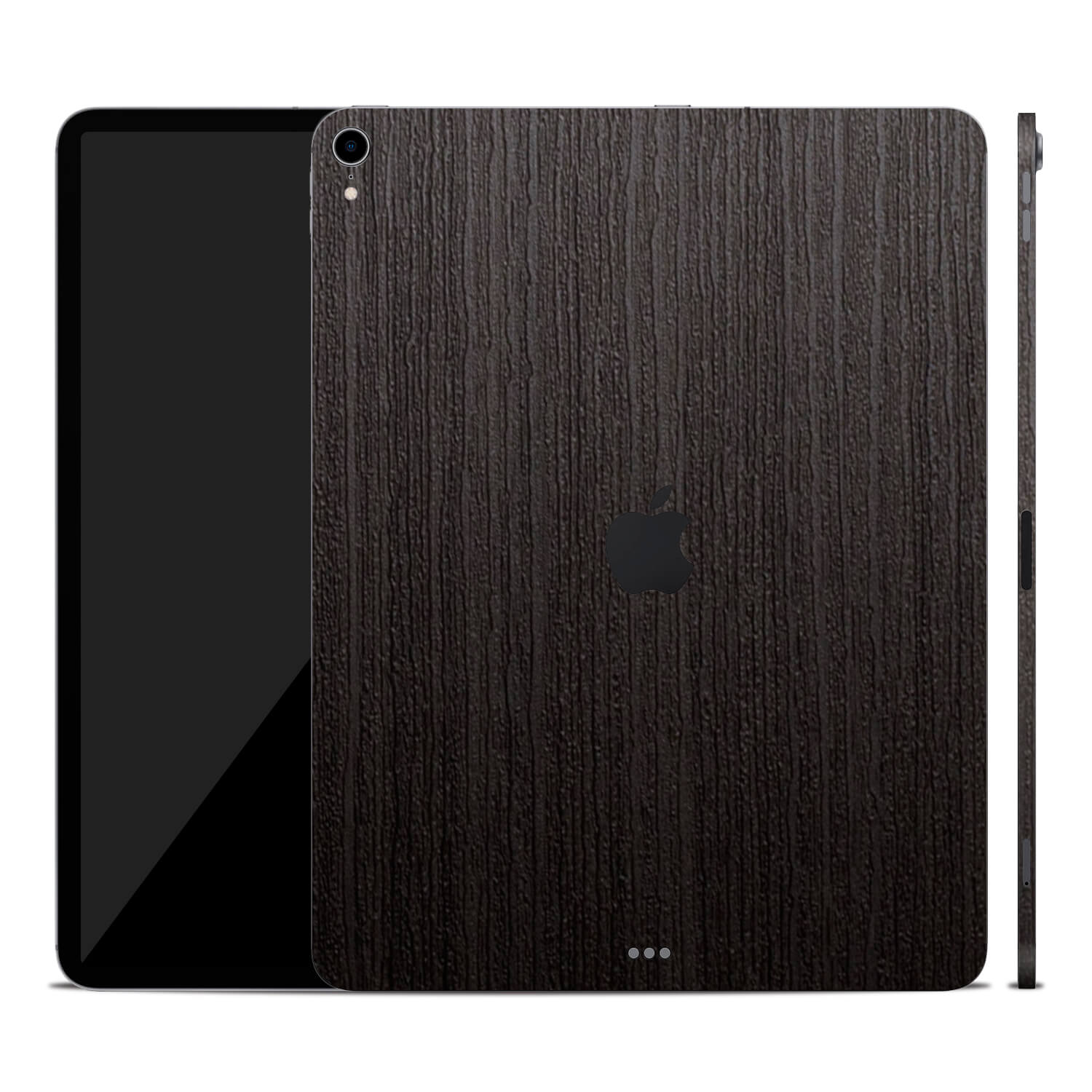 iPad Pro 12.9" (2018, Gen 3) Silverblack Wood Skins