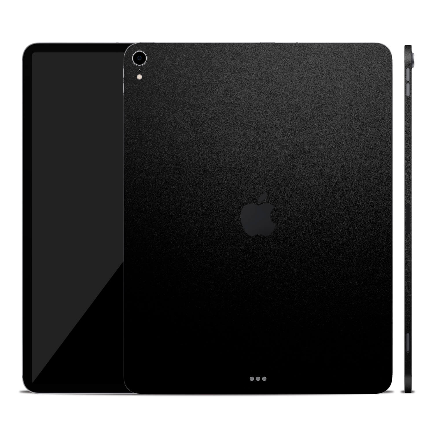 iPad Pro 12.9" (2018, Gen 3) Textured Matt Black Skins