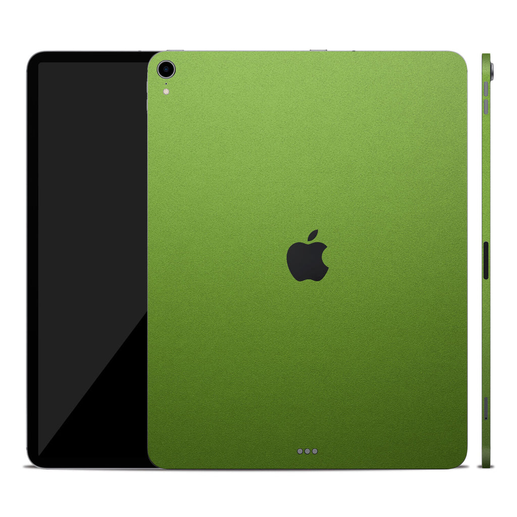 iPad Pro 12.9" (2018, Gen 3) Textured Matt Green Skins