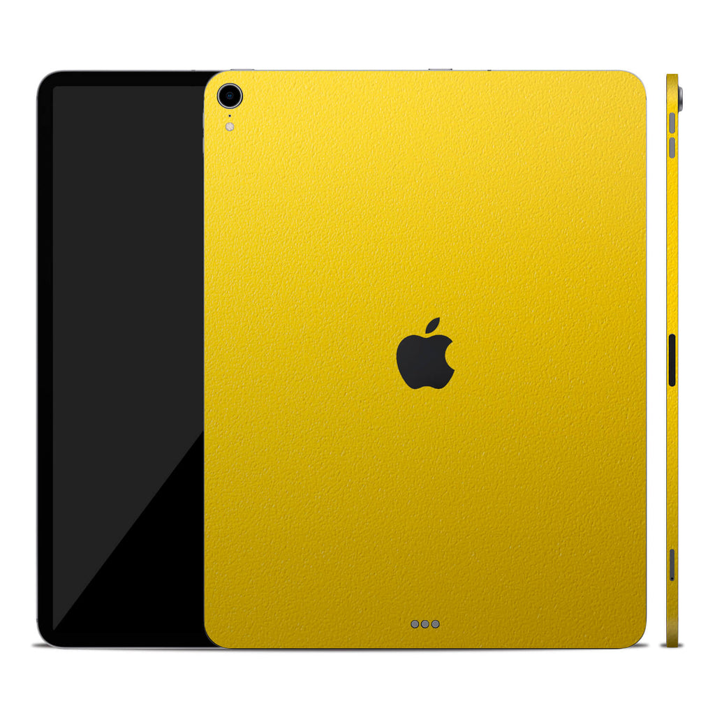 iPad Pro 11" (2018, Gen 1) Textured Matt Yellow Skins