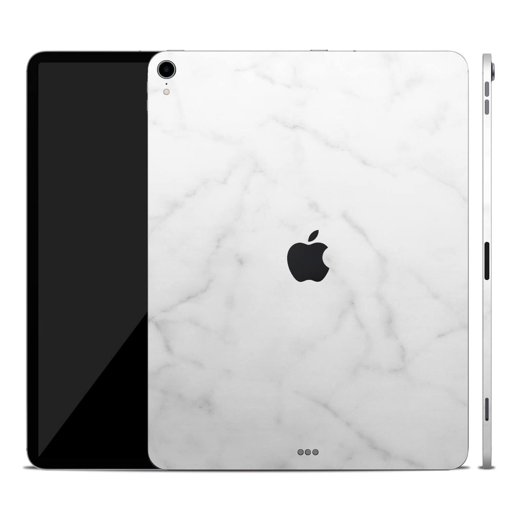 iPad Pro 11" (2018, Gen 1) White Marble Skins
