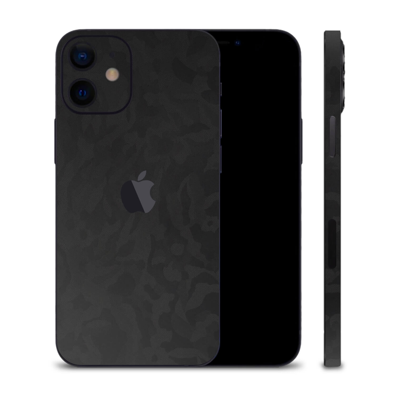 iPhone 12 Black Camo Skins
