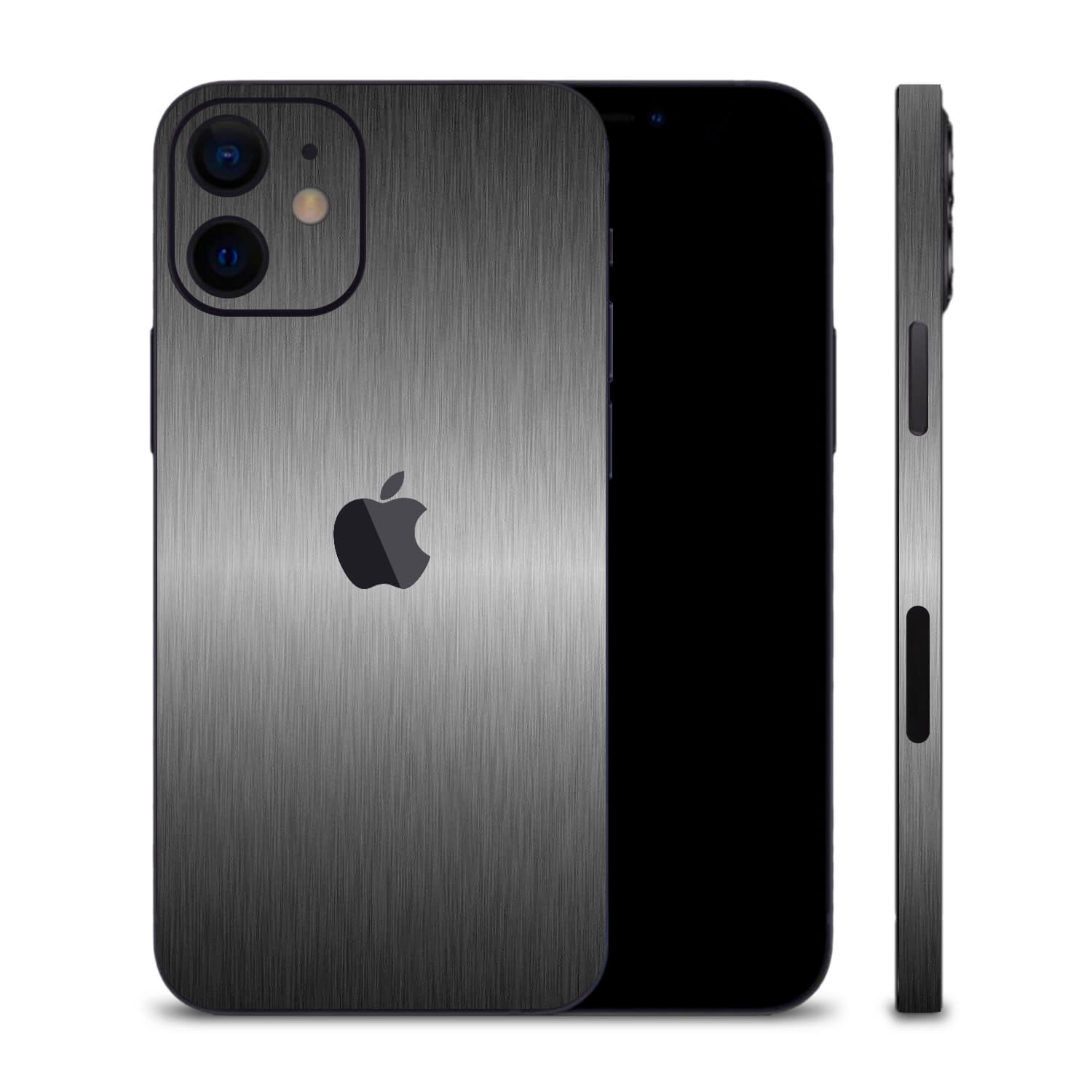 iPhone 12 Brushed Titanium Skins