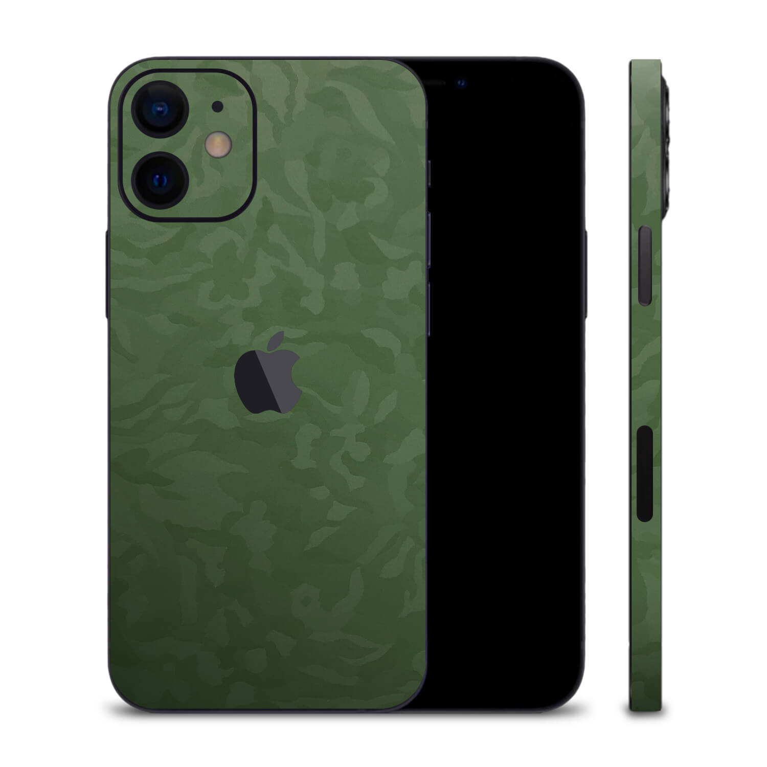 iPhone 12 Mini Green Camo Skins