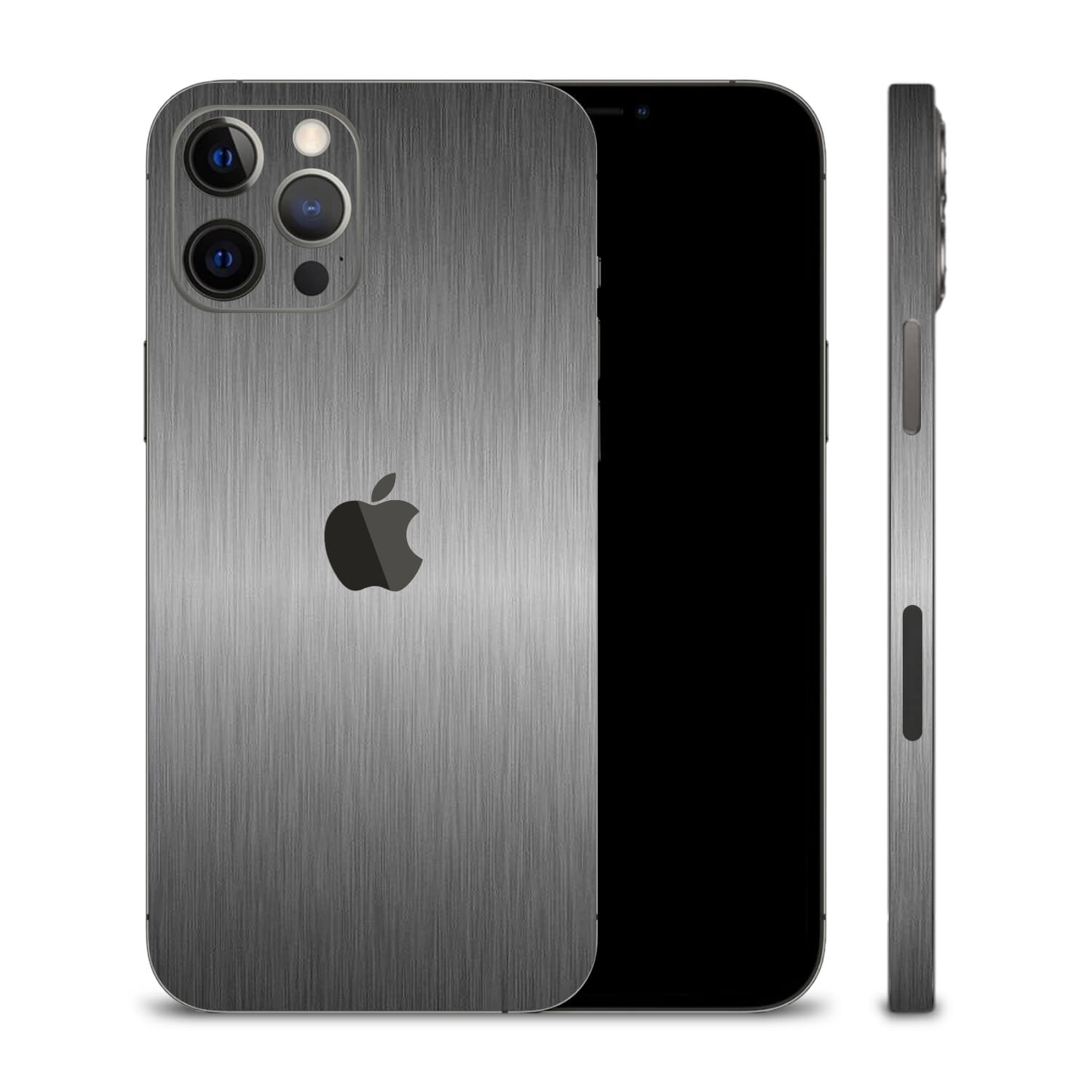 iPhone 12 Pro Max Brushed Titanium Skins