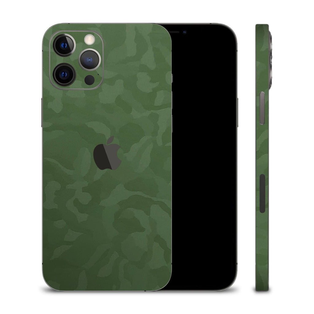 iPhone 12 Pro Green Camo Skins