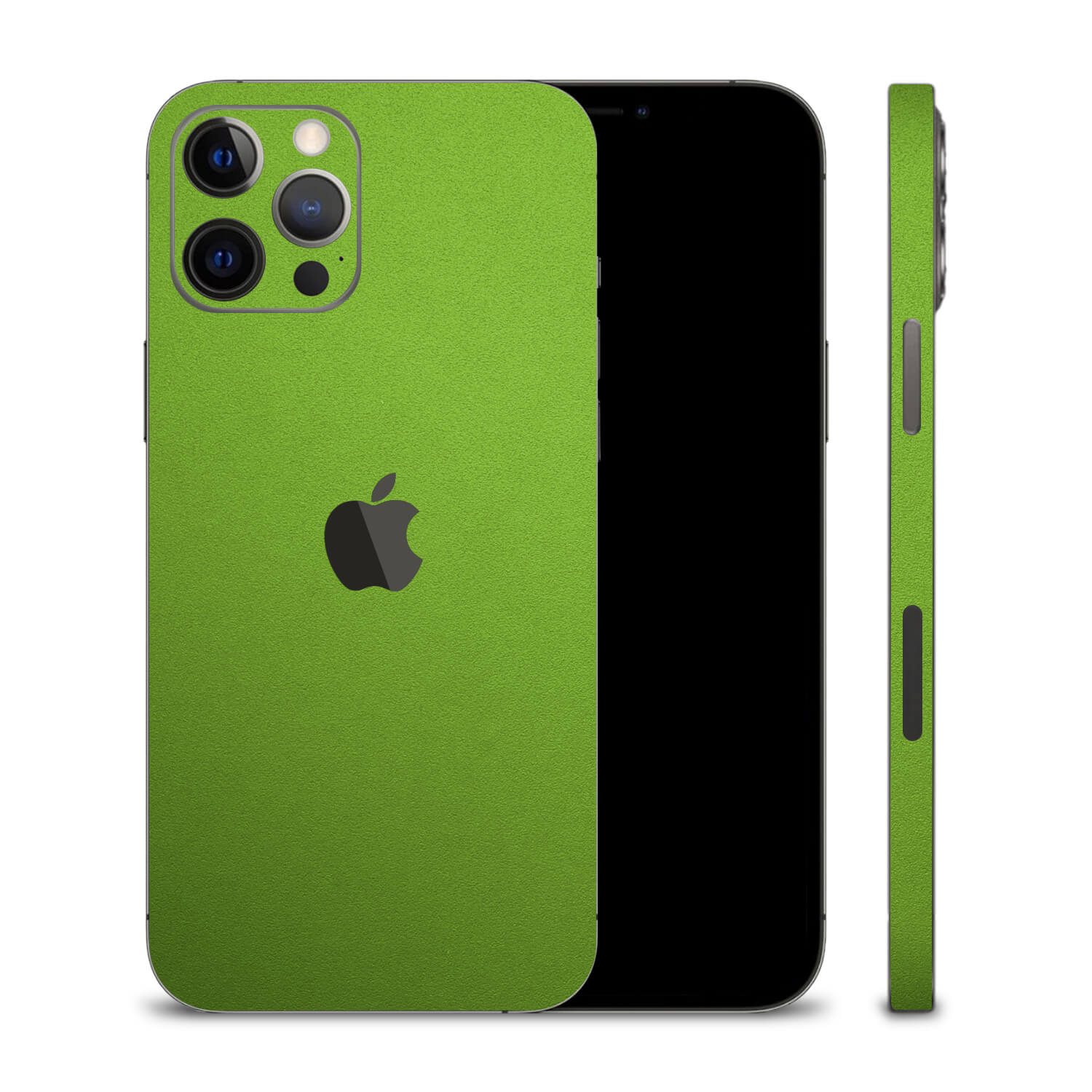 iPhone 12 Pro Textured Matt Green Skins