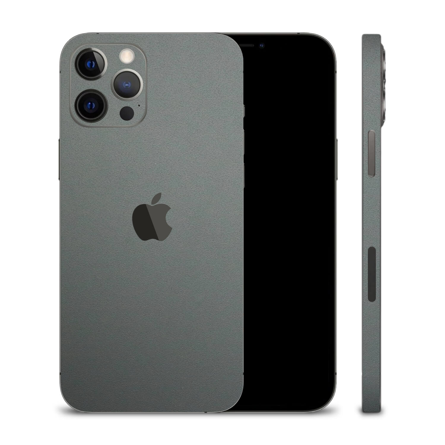 iPhone 12 Pro Textured Matt Grey Skins
