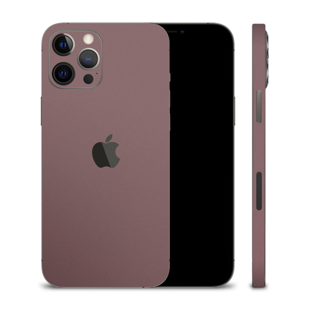 iPhone 12 Pro Textured Matt Mulberry Skins