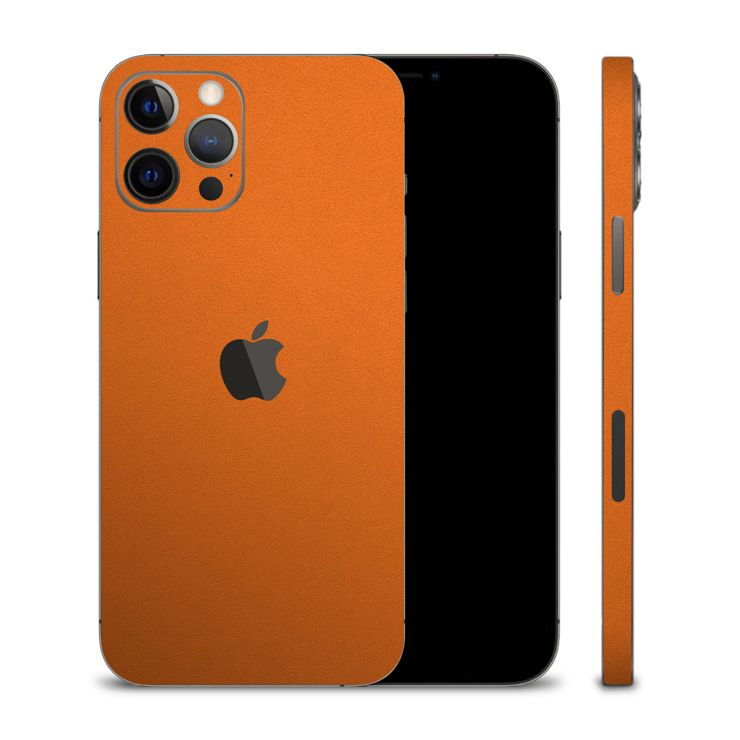 iPhone 12 Pro Textured Matt Orange Skins