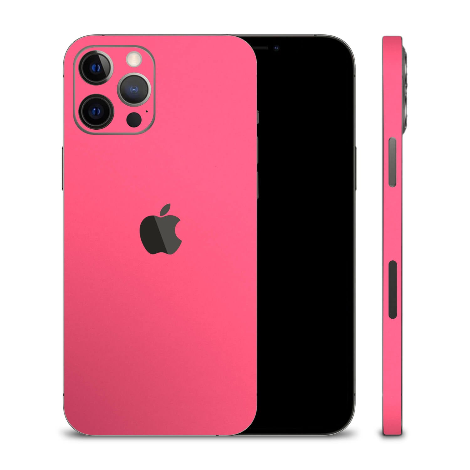 iPhone 12 Pro Textured Matt Pink Skins
