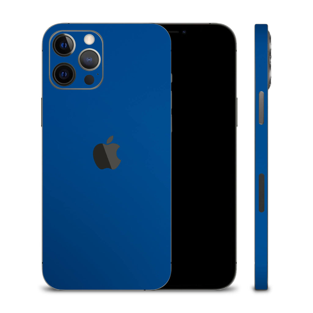 iPhone 12 Pro Max Textured Matt Royal Blue Skins