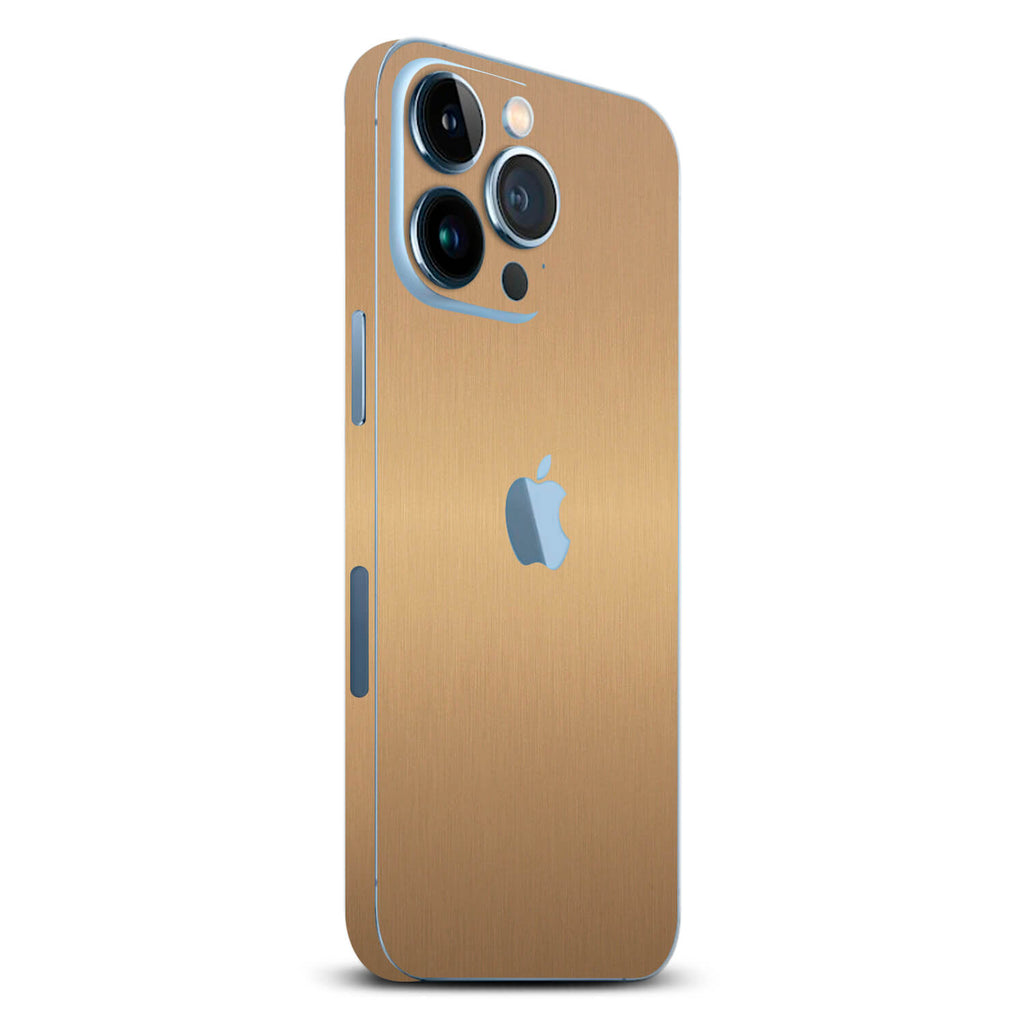 iPhone 13 Pro Max Brushed gold skins