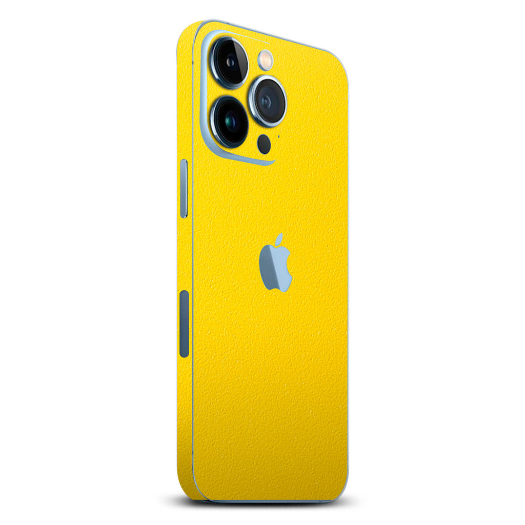 iPhone 13 Pro Textured matt yellow skins