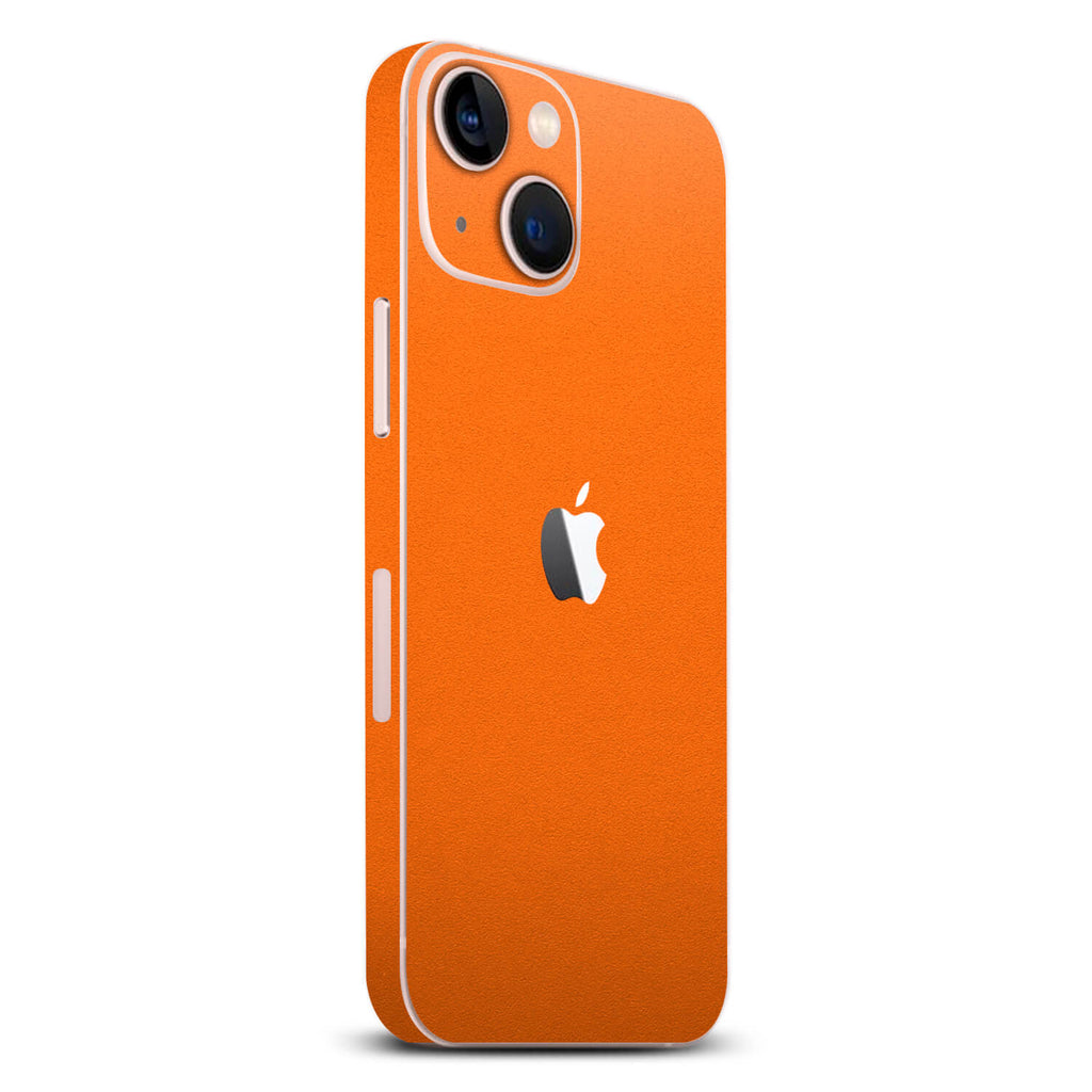 iPhone 13 Textured matt orange skins