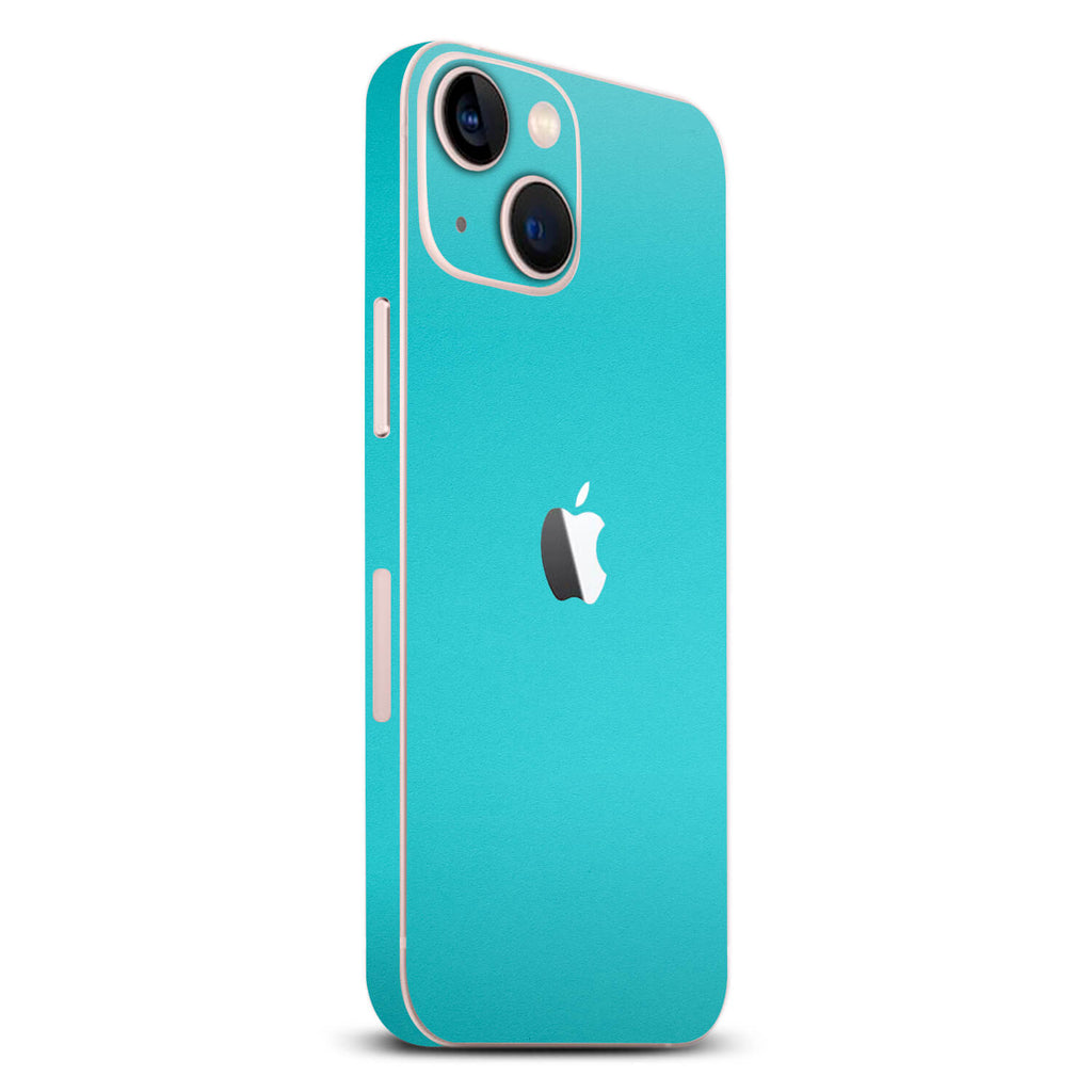 iPhone 13 Textured matt turquoise skins