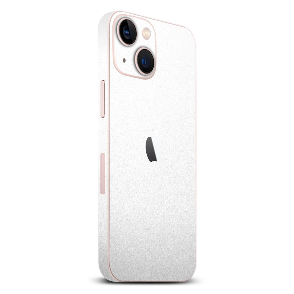 iPhone 13 Textured matt white skins