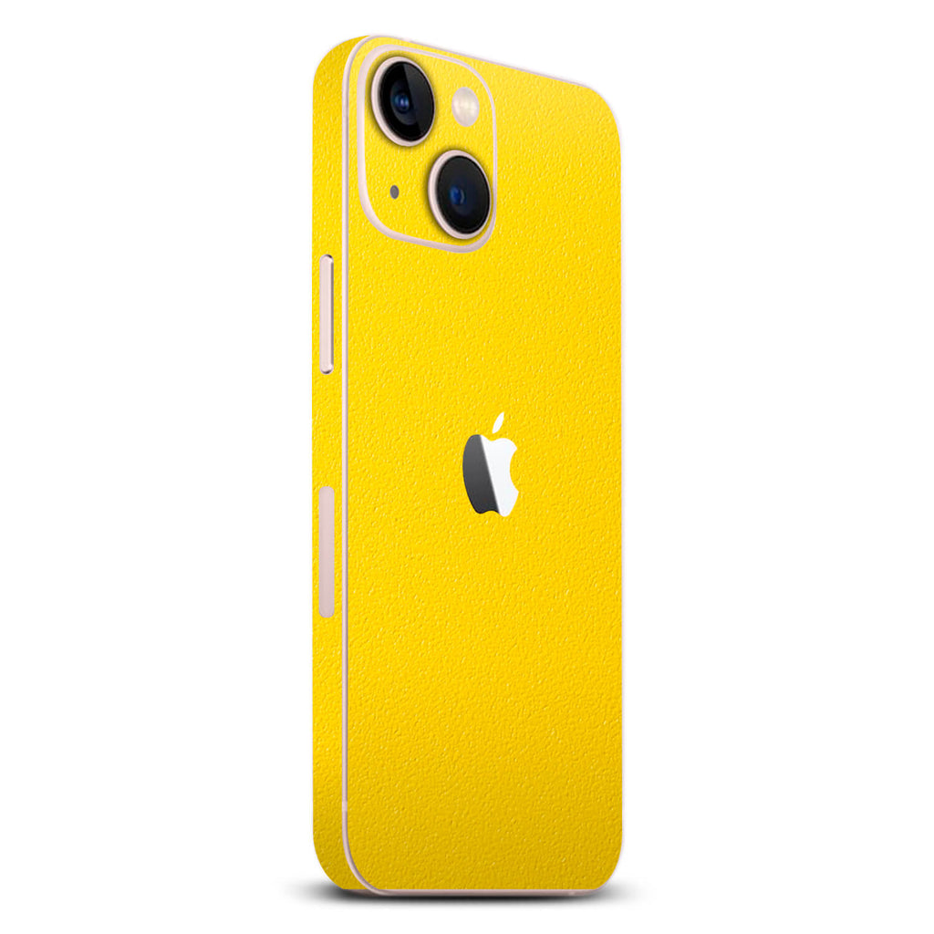 iPhone 13 Mini Textured matt yellow skins