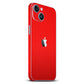 iPhone 14 Plus Red carbon fibre skins