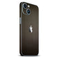 iPhone 14 Plus Silverblack wood skins