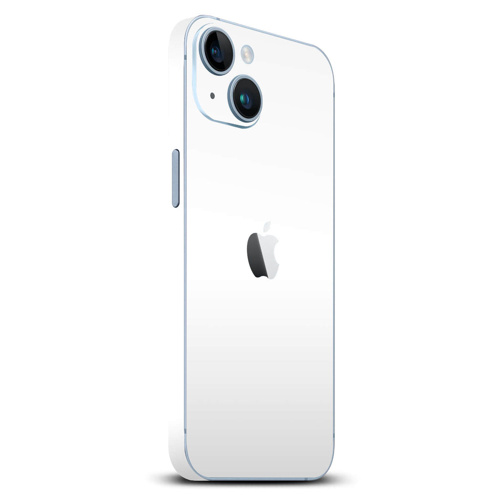 iPhone 14 White gloss skins