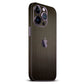 iPhone 14 Pro Silverblack wood skins