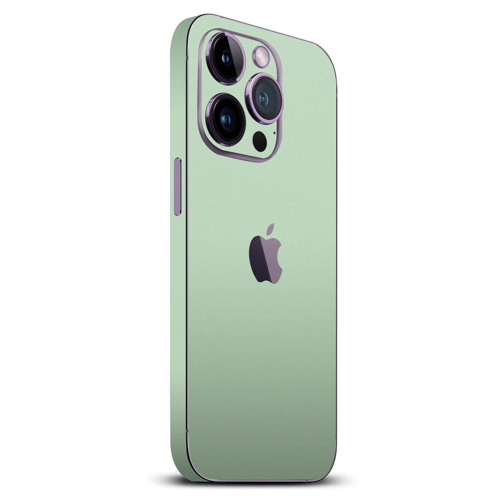 iPhone 14 Pro Max Textured matt mint skins