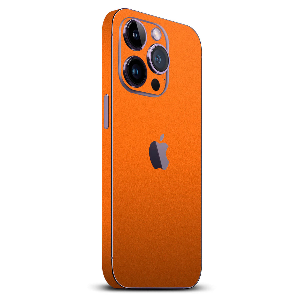 iPhone 14 Pro Textured matt orange skins