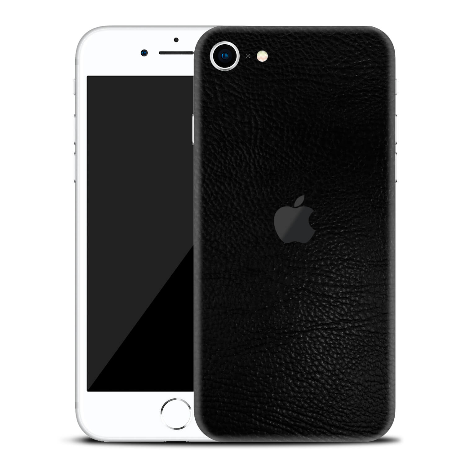 iPhone SE (2020, Gen 2) Black Leather Skins