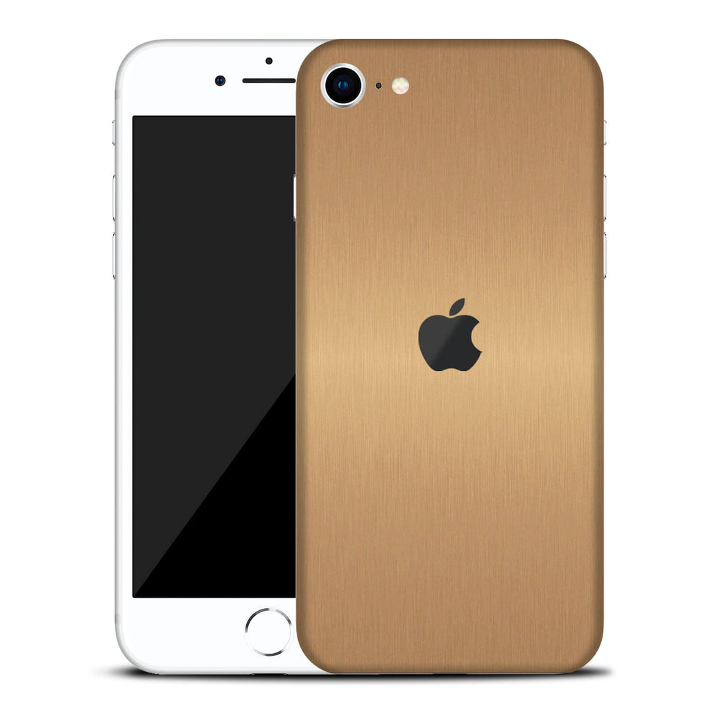 iPhone SE (2020, Gen 2) Brushed Gold SkinsiPhone SE (2022, Gen 3) Brushed gold skins