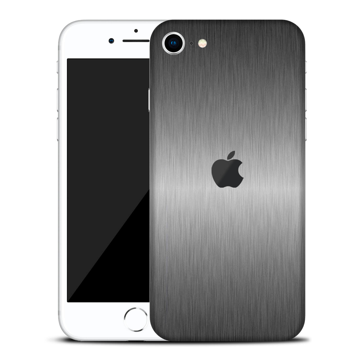 iPhone SE (2020, Gen 2) Brushed Titanium Skins