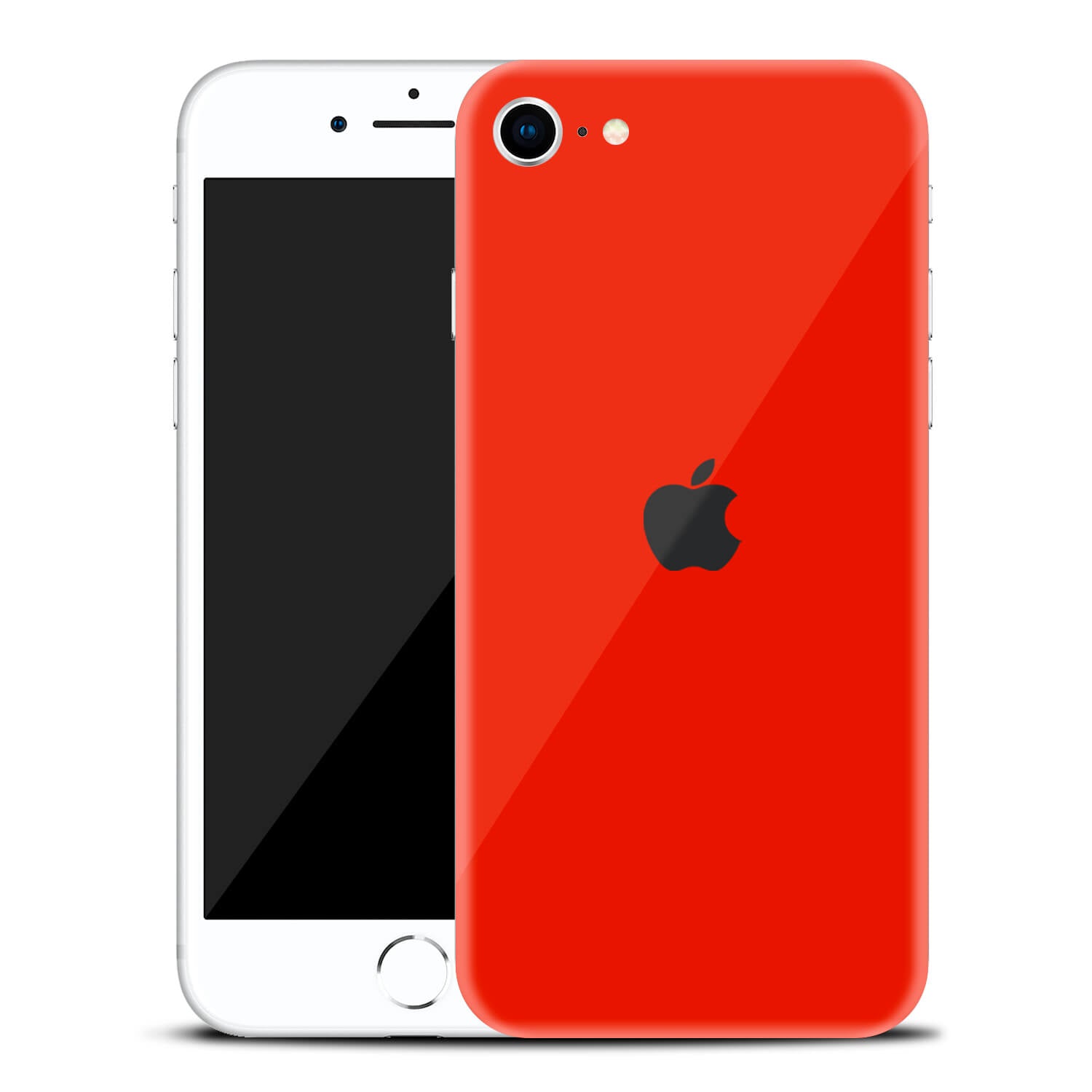 iPhone SE (2020, Gen 2) Dragon Red Gloss Skins