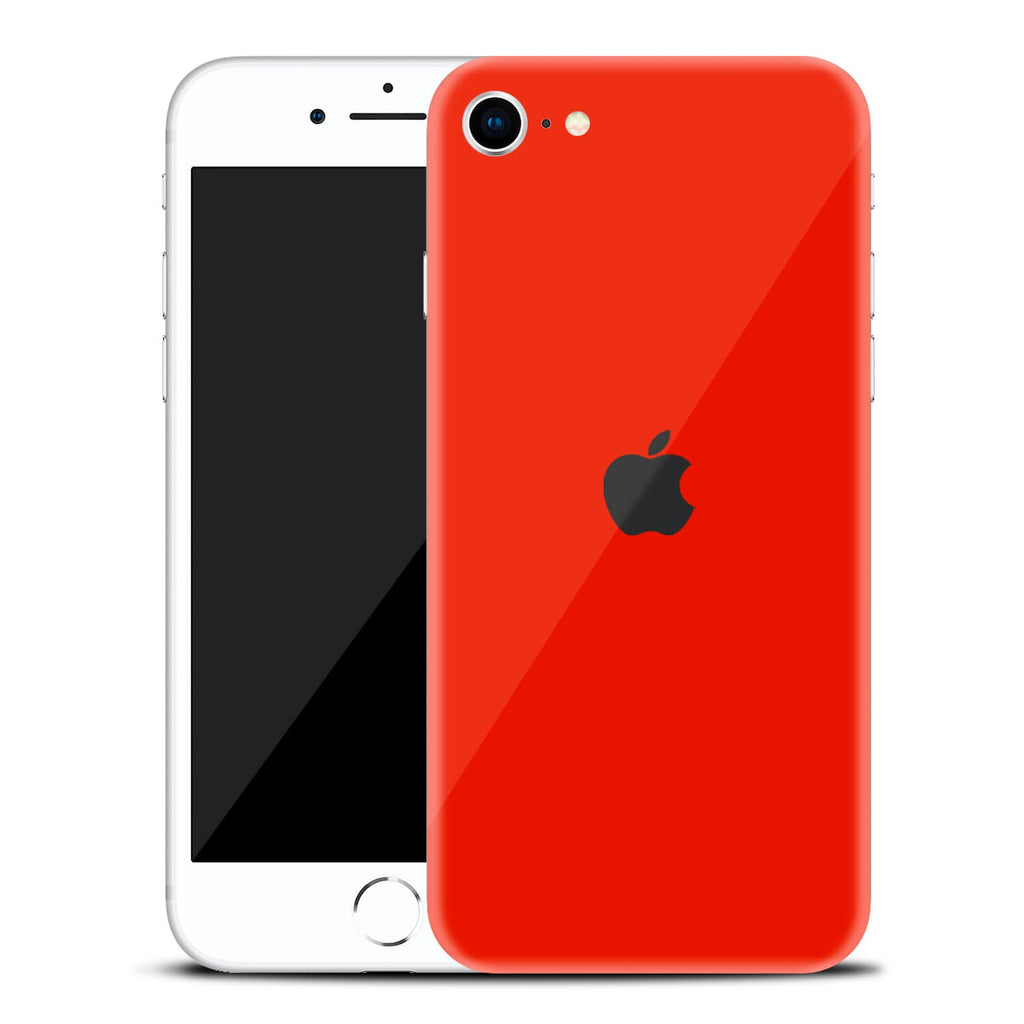 iPhone SE (2022, Gen 3) Dragon red gloss skins